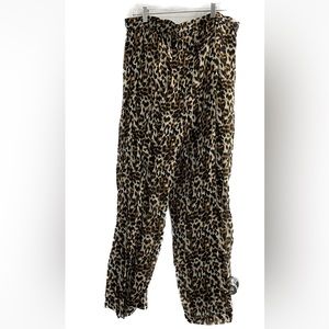 Newport News Stylework Animal Print Pants Size 14
